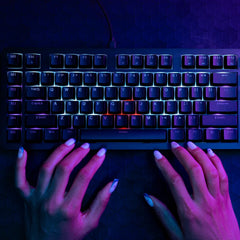 Midnight TKL Wired Mechanical Gaming Keyboard Black